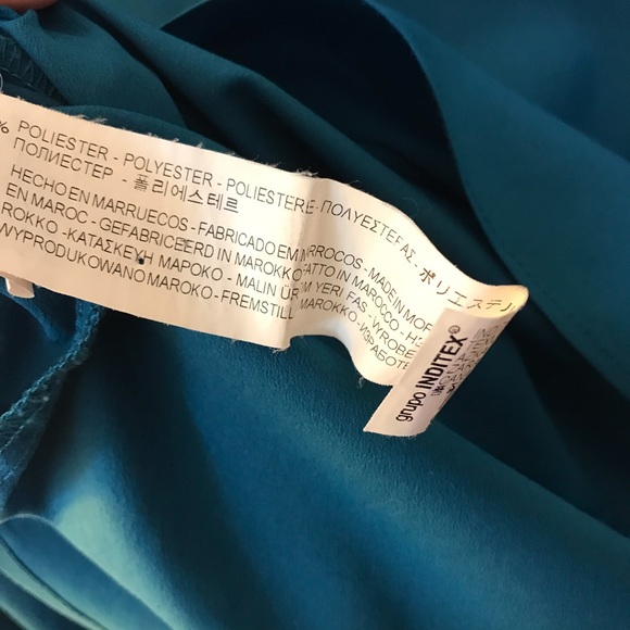 ZARA blouse with balloon sleeves. - Picture 4 of 6